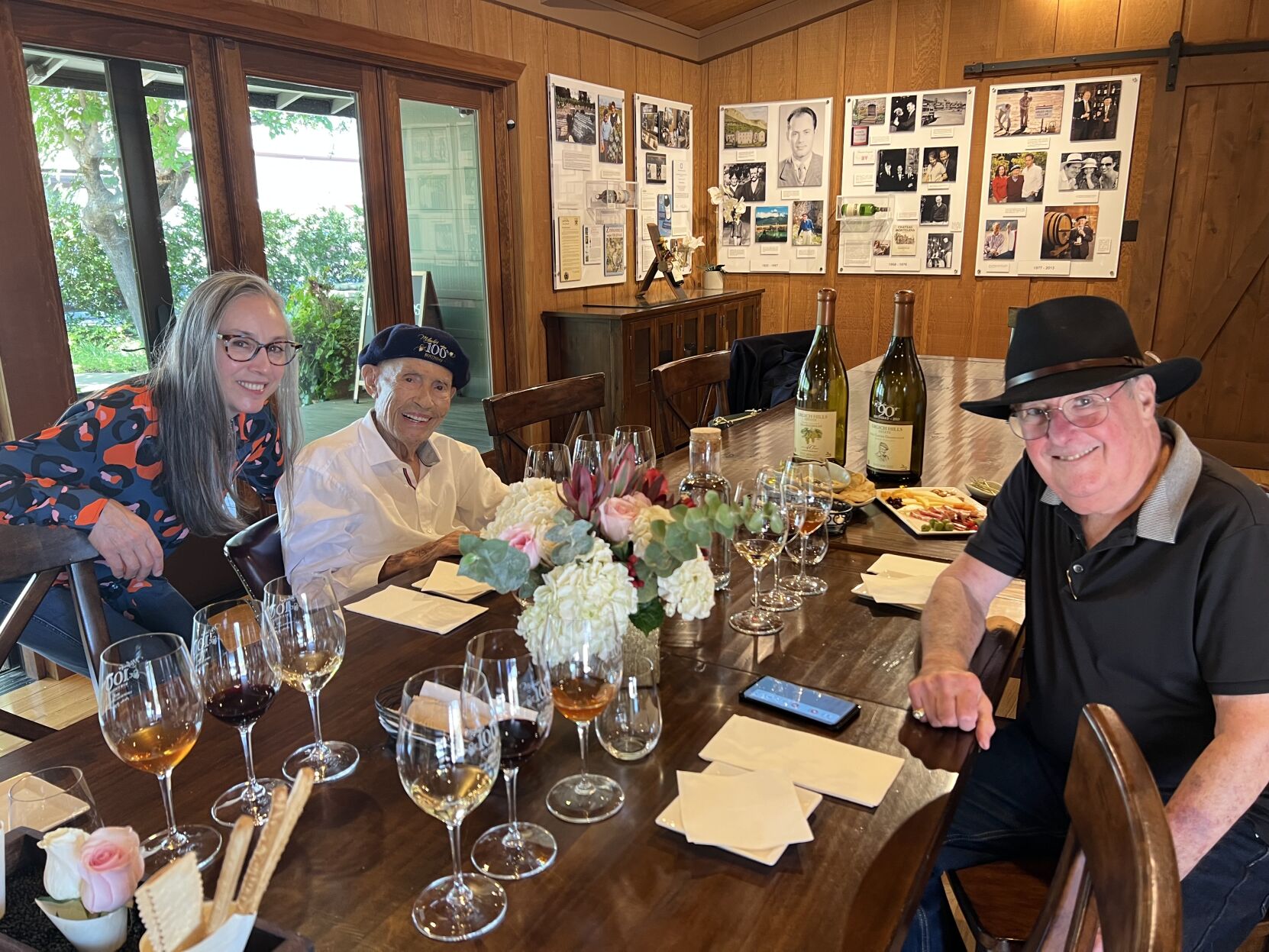 Violet Grgich and Mike Grgich